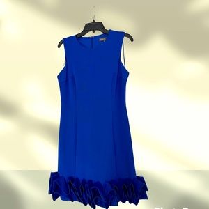 Beautiful Saffaire Blue MIDI dress